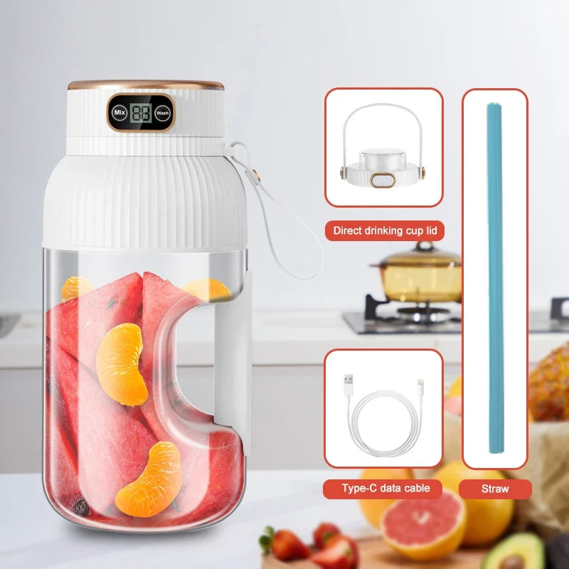 Portable USB Fruit Smoothie Blender