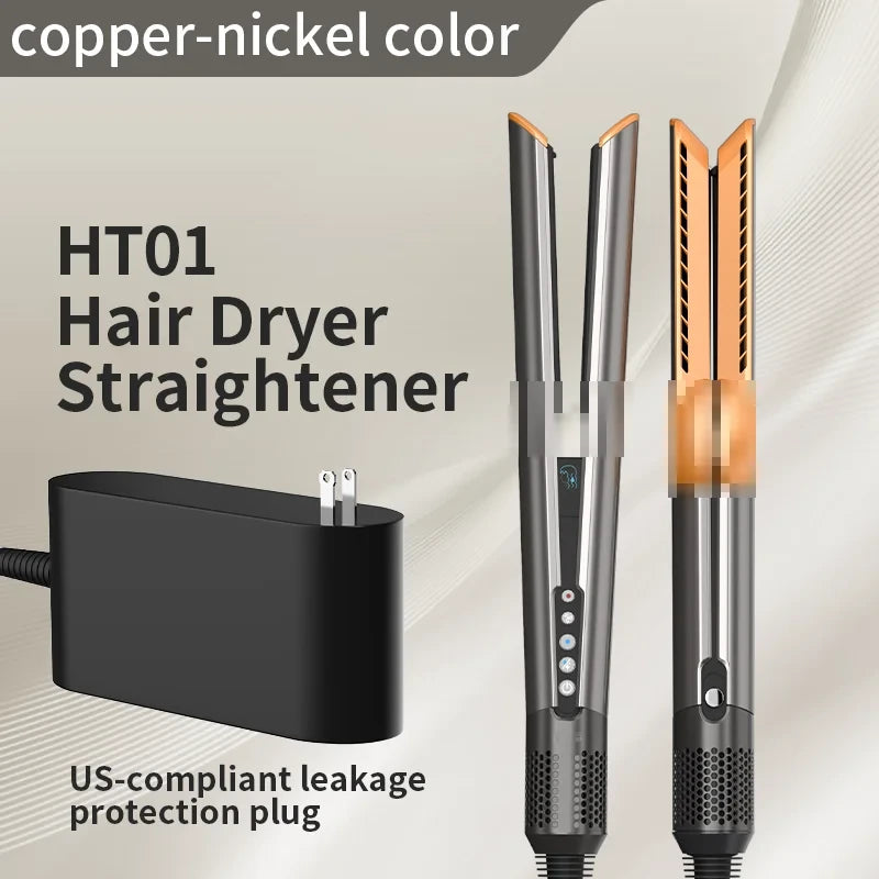 Dual-Purpose Hair Straightener and Dryer