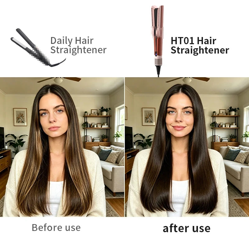 Dual-Purpose Hair Straightener and Dryer