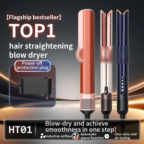Dual-Purpose Hair Straightener and Dryer