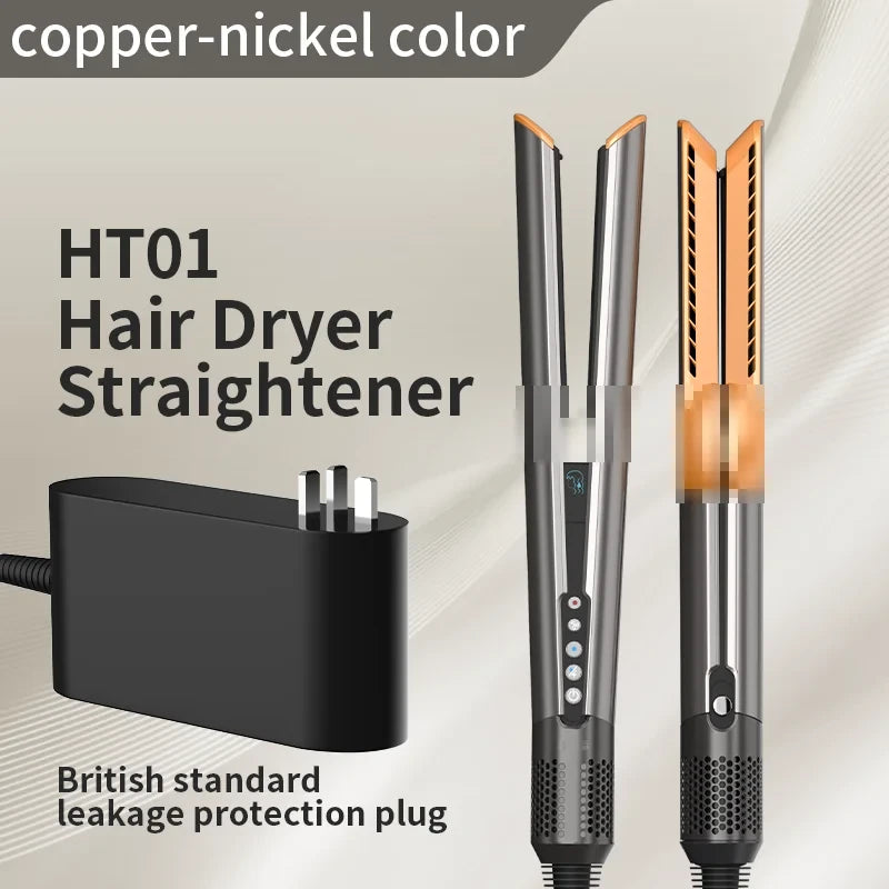 Dual-Purpose Hair Straightener and Dryer