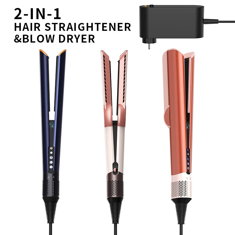Dual-Purpose Hair Straightener and Dryer
