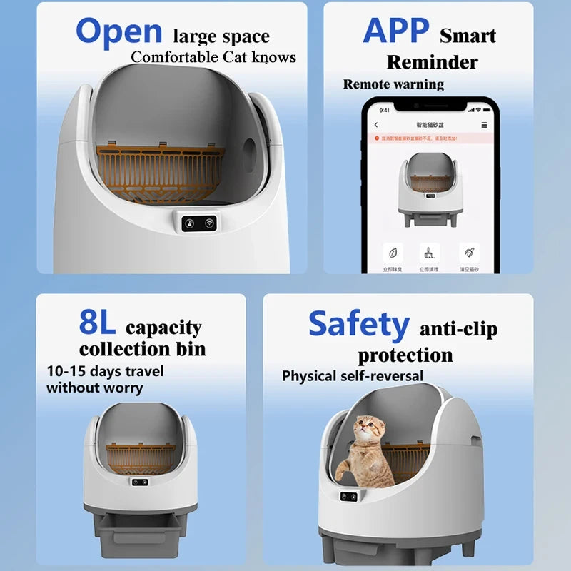 Booteely Automatic Cat Litter Box