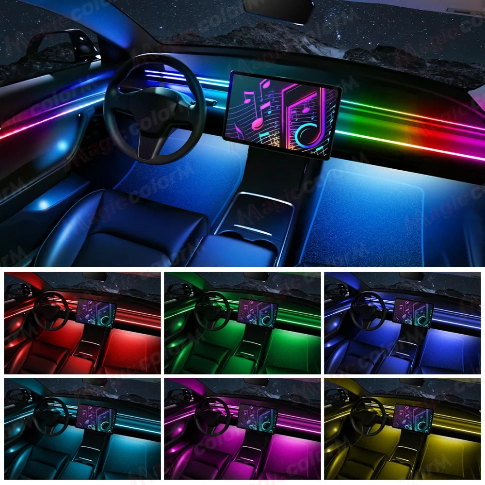 RGB LED Interior Ambient Light Kit