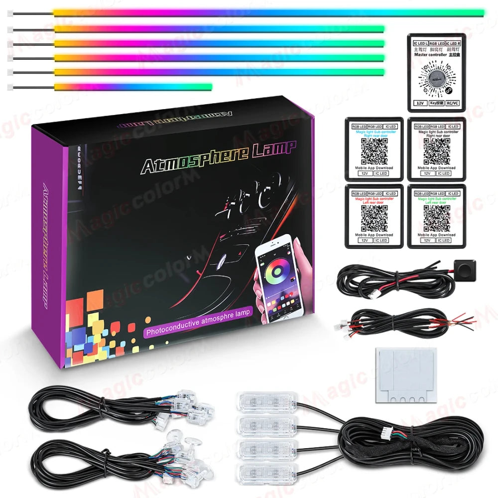 RGB LED Interior Ambient Light Kit