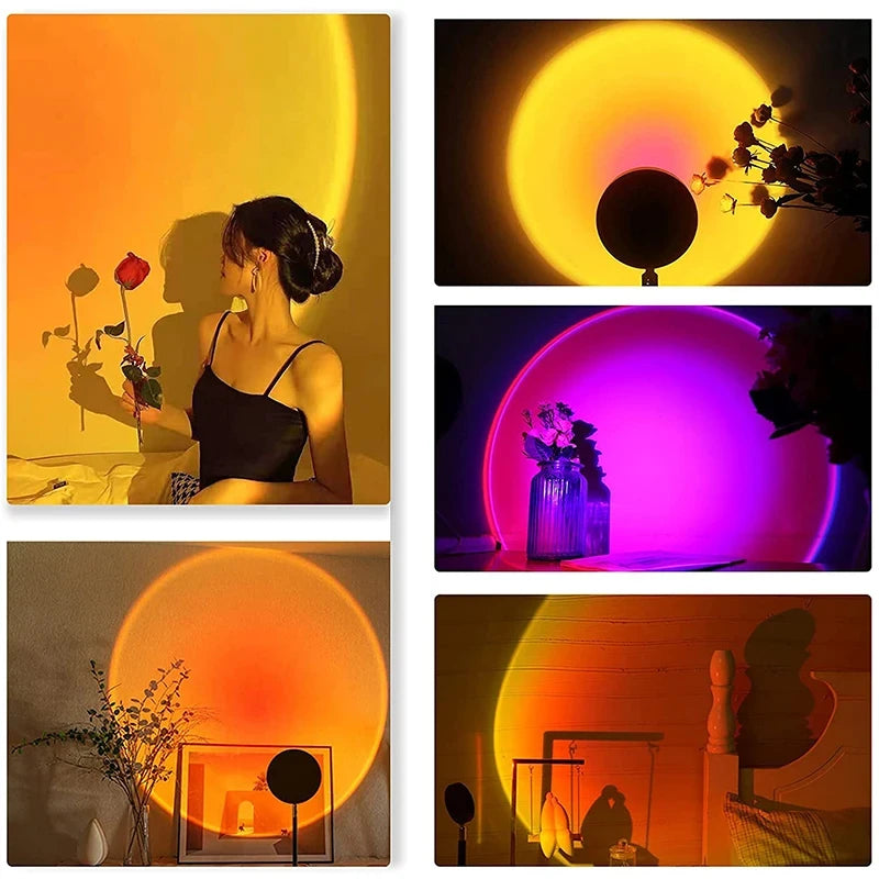 Color Changing Sunset Projection Lamp